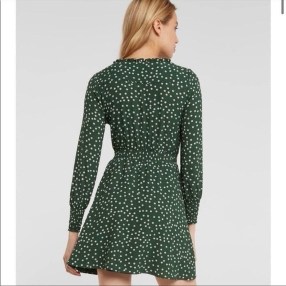 BB Dakota Don't Call Me Ditsy Dress in Cypress Green Small NWT - Picture 3 of 8